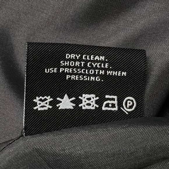 Carlisle Skirt Womens 6 Gray Blue Embroidered Wool Blend Pencil Career Business - Picture 7 of 9